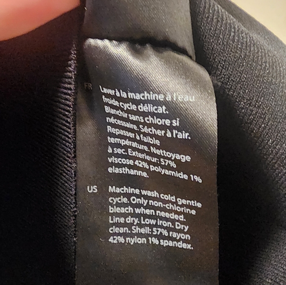 COS Black Mini Halter Style Dress Minimalist 90s Medium - Picture 4 of 4